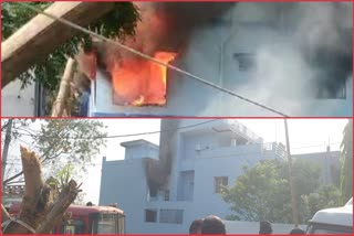 FIRE IN NISHA MURMU HOUSE