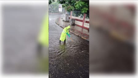 Heavy rains in Hyderabad