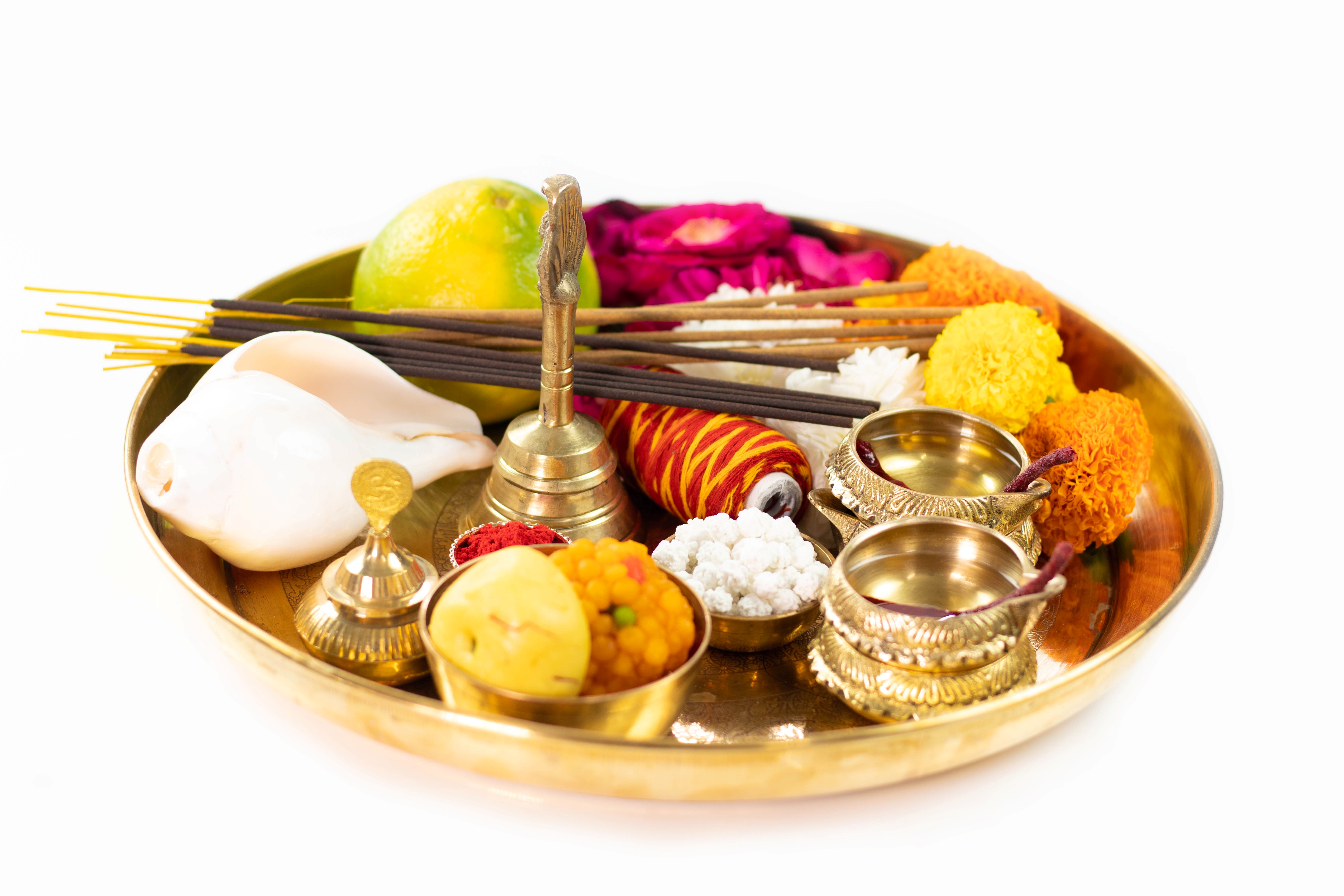 Rottern Coconut in Pooja
