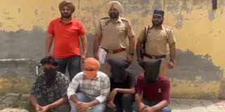 CIA STAFF MOGA ARRESTED 4 PERSONS
