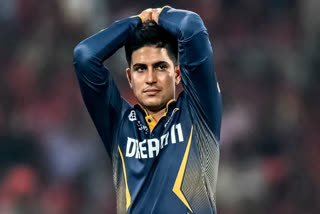 slow over rate  Shubman Gill Fine  GT vs DC Match  ಶುಭಮನ್​ ಗಿಲ್