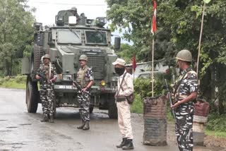 Police and Security forces arrested 16 militants in Manipur arms recovered