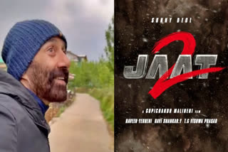 BOLLYWOOD LATEST  SUNNY DEOL IN KASHMIR  BORDER 2  JAAT 2
