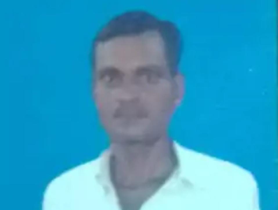 तस्वीर राम संवारे की है. रेलवे ट्रैक पर मिली थी लाश.