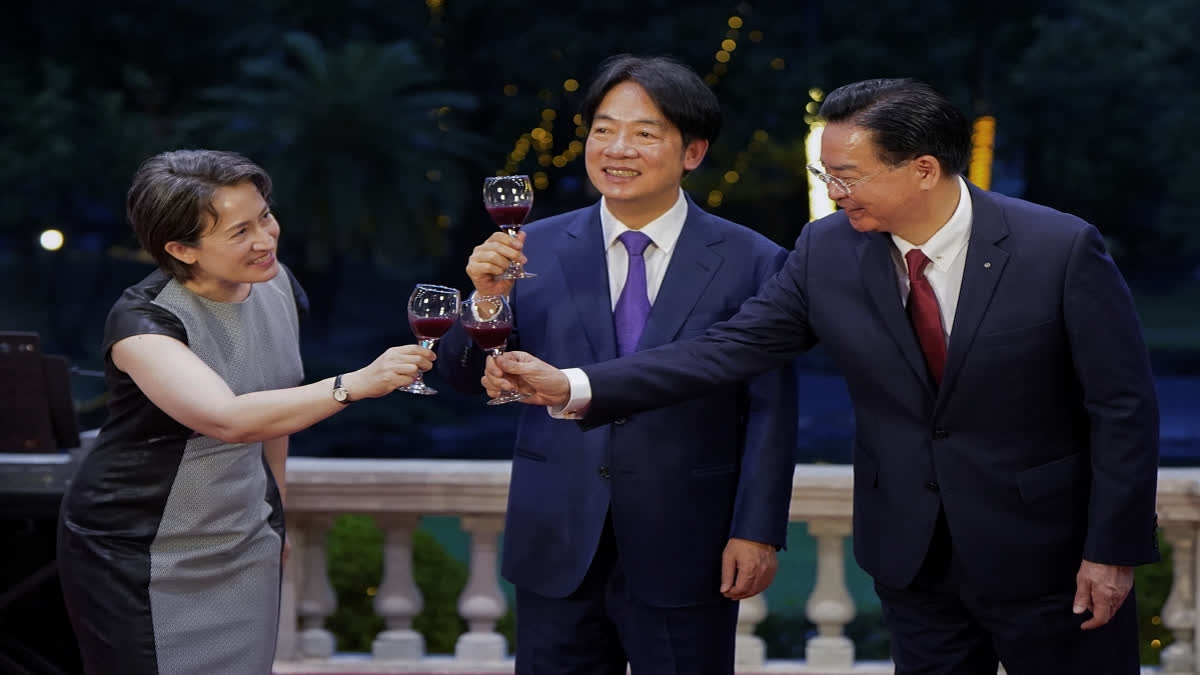 Taiwan inaugurated Lai Ching-te as its new president