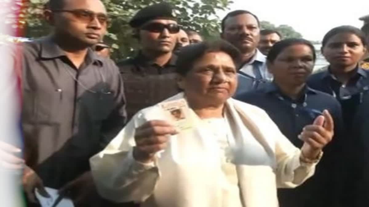 BSP PRESIDENT MAYAWATI  LOK SABHA POLLS  VOTING FOR FIFTH PHASE  LUCKNOW