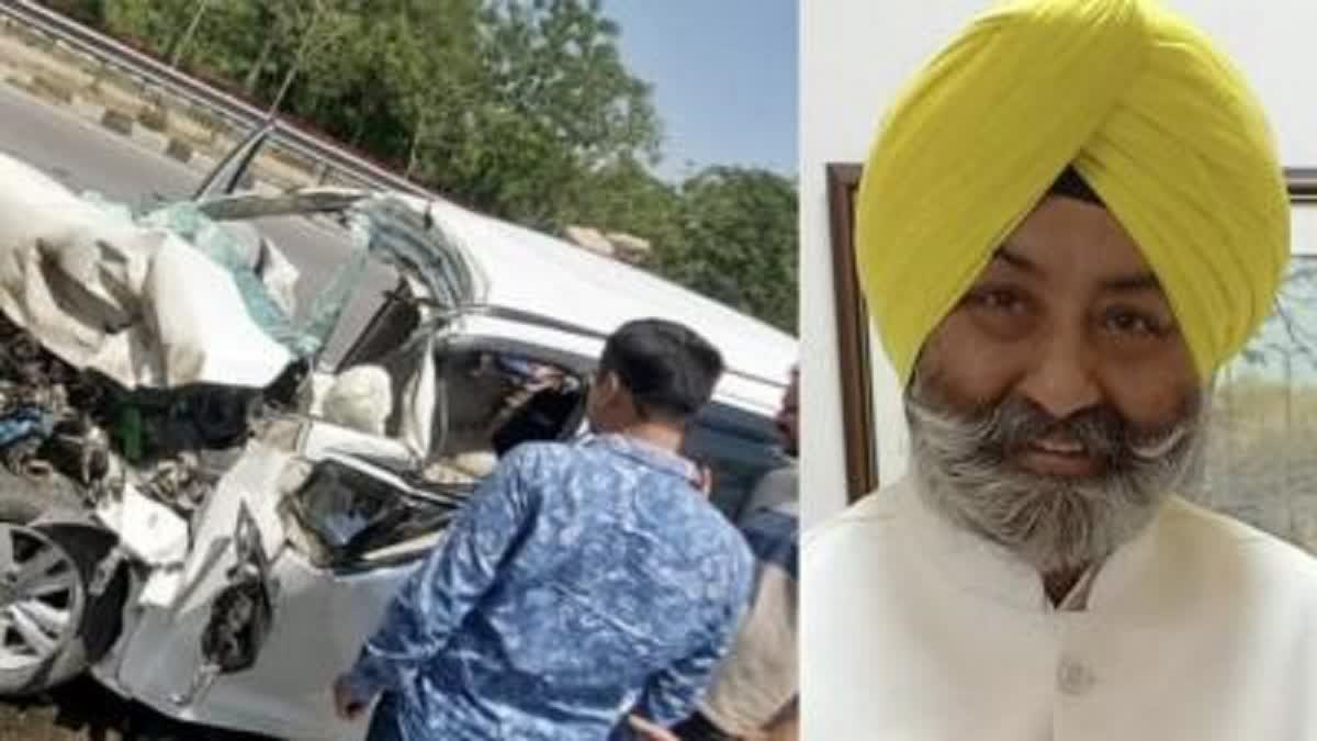 big breaking cabinet minister balkar singh pa maninderjeet singh marwaha died road accident