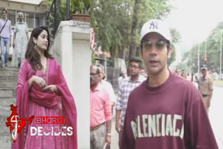 Bollywood actors roll out in Mumbai to vote