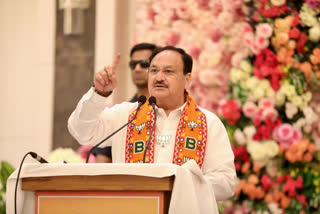 JP Nadda in Faridabad