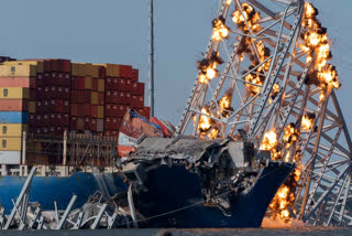 The container ship that caused the deadly collapse of Baltimore's Francis Scott Key Bridge is scheduled to be refloated on Monday and moved to a nearby marine terminal.