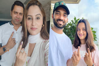 Many sportspersons across disciplines have casted their votes during the the fifth phase of Lok Sabha polls covering 49 constituencies in six states and two UTs including the high-profile Rae Bareli and Amethi seats from where former Congress president Rahul Gandhi and Union Minister Smriti Irani are in the fray respectively.