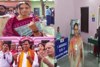 MLA Candidates Cast Their Votes