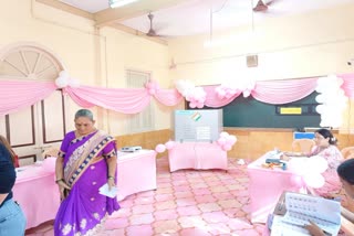 Pink centre for women voters