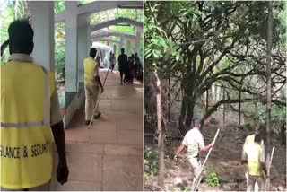 TIRUMALA ALIPIRI WALKWAY  DEVOTEES RAN AWAY  CHEETAH MOVEMENT  DEVOTEES PANIC