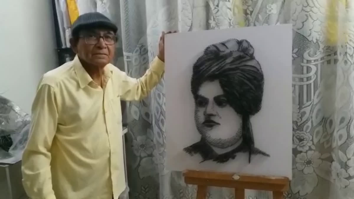 Passion Defies Age To Make An Artist Of Retired School Teacher