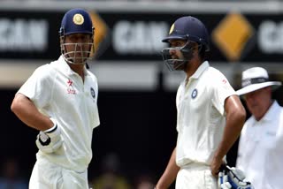ms dhoni and rohit sharma
