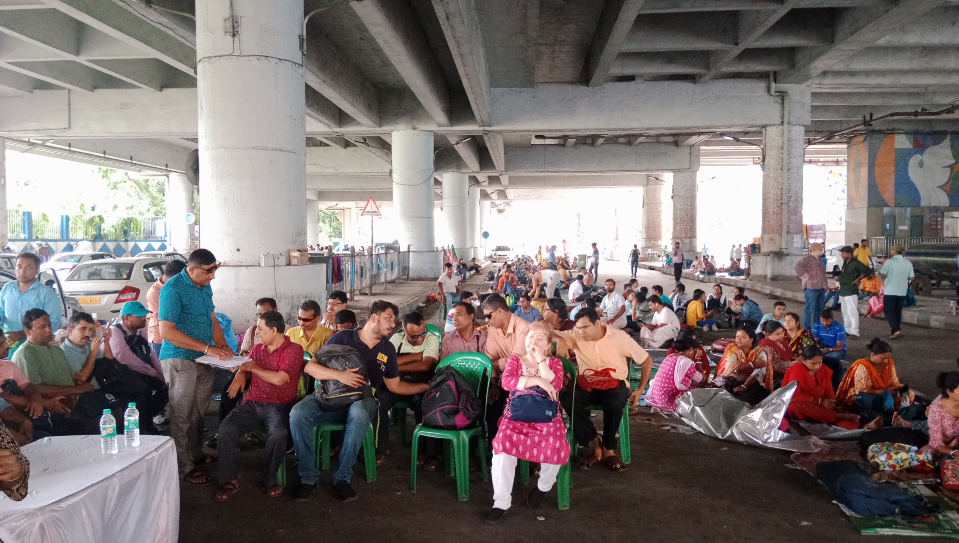Jobless Teachers Protest