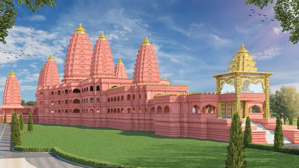 CONSTRUCTION OF VIRAT RAMAYANA TEMPLE STARTED IN MOTIHARI, BIHAR