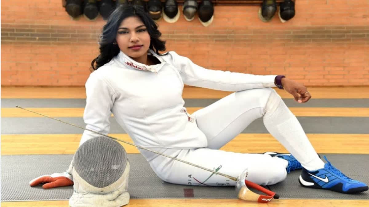 First Indian fencer to win a medal at Asian Championships