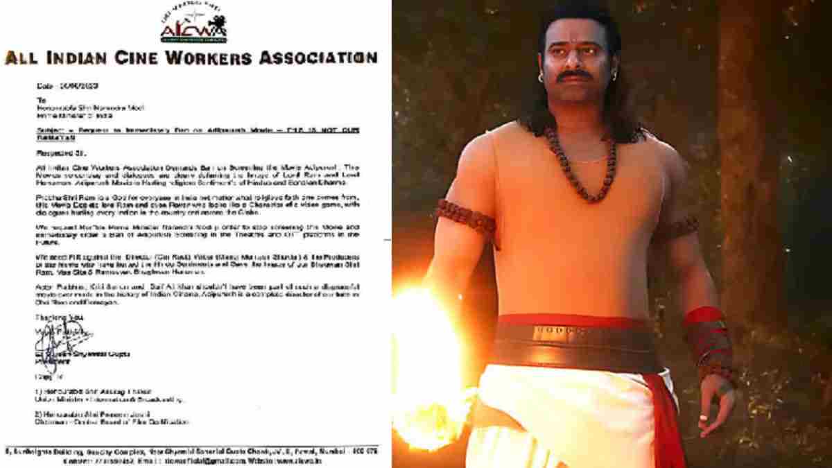 All India Cine Workers Association writes to PM Modi seeking ban on Adipurush