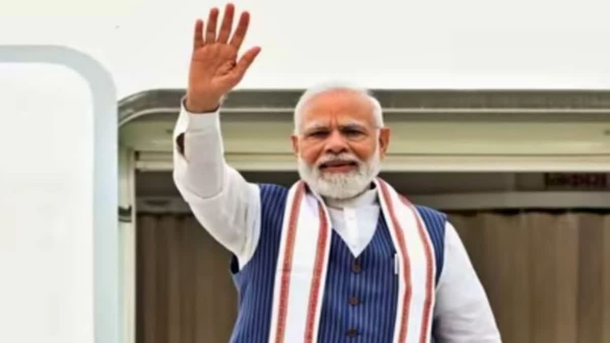 PM Modi arrives in US on his maiden state visit