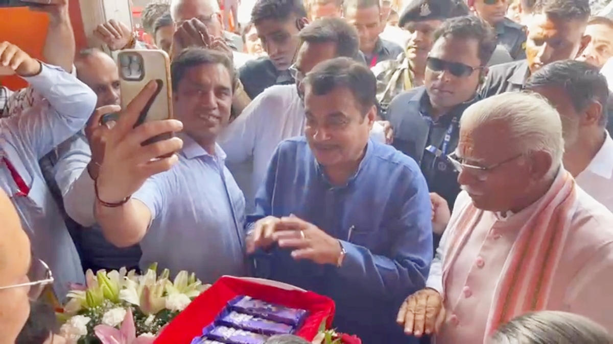 Nitin Gadkari in Karnal