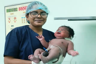 5.2 Kg Male Baby Born in Ananthapuram