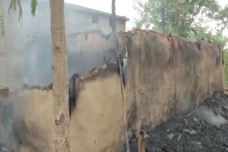 fire breaks out