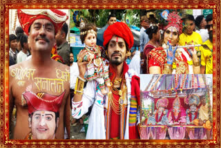 Colors of Devotees in Ahmedabad Jagannath Rath Yatra 2023 Photo Gallery Baba Bageshwar
