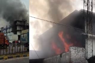 fire in Unnao