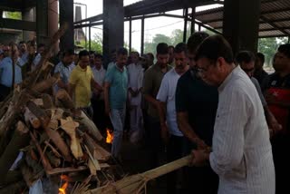 Rupa Devi cremated in Haridwar