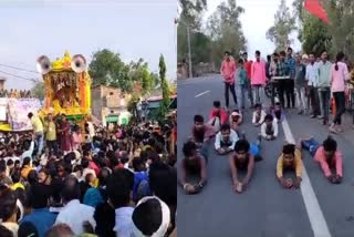 jagannath rath yatra start in vidisha manora