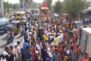 Jagannadh Ratha Yatra in Hyderabad