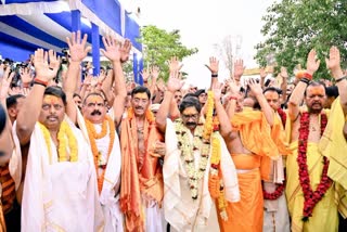 Governor and CM Hemant Soren participated in Rath Yatra of Lord Jagannath in Ranchi