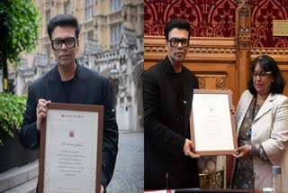 Karan johar honoured by british parliament