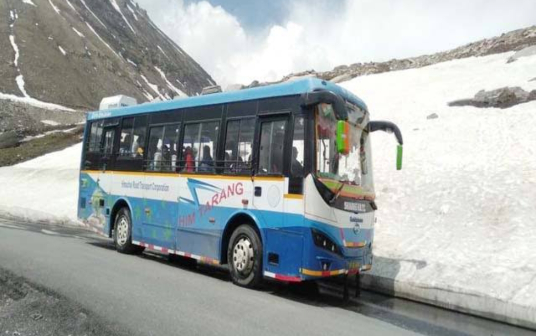 electric bus to rohtang pass