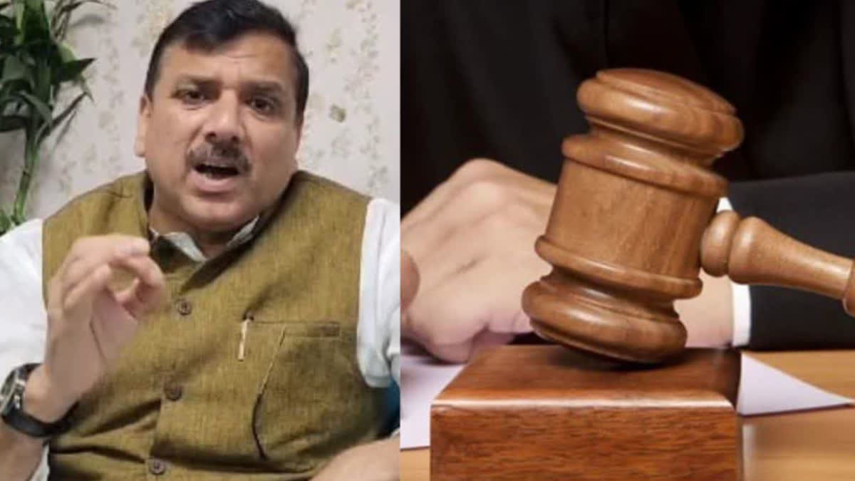 Sanjay Singh did not appear in court in the code of conduct violation case, bailable warrant issued