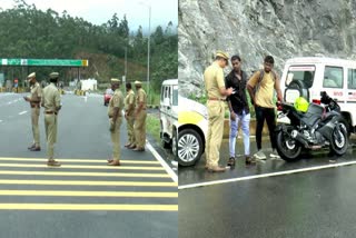 MOTOR VEHICLE DEPARTMENT  TRAFFIC VIOLATIONS IN GAP ROAD  STRICT RULES ON TRAFFIC VIOLATION  MUNNAR GAP ROAD