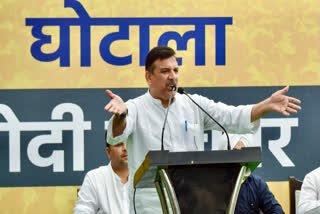 AAP Rajya Sabha MP Sanjay Singh