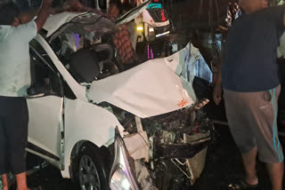 4 died and 3 injured in accident