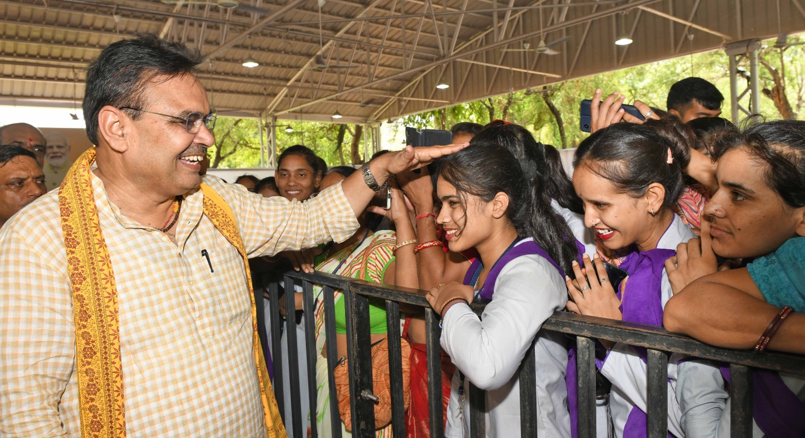 CM Bhajan Lal Sharma met youth