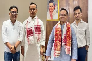 MP Pradyut Bordoloi son appointed as co chairman of social media of Assam congress