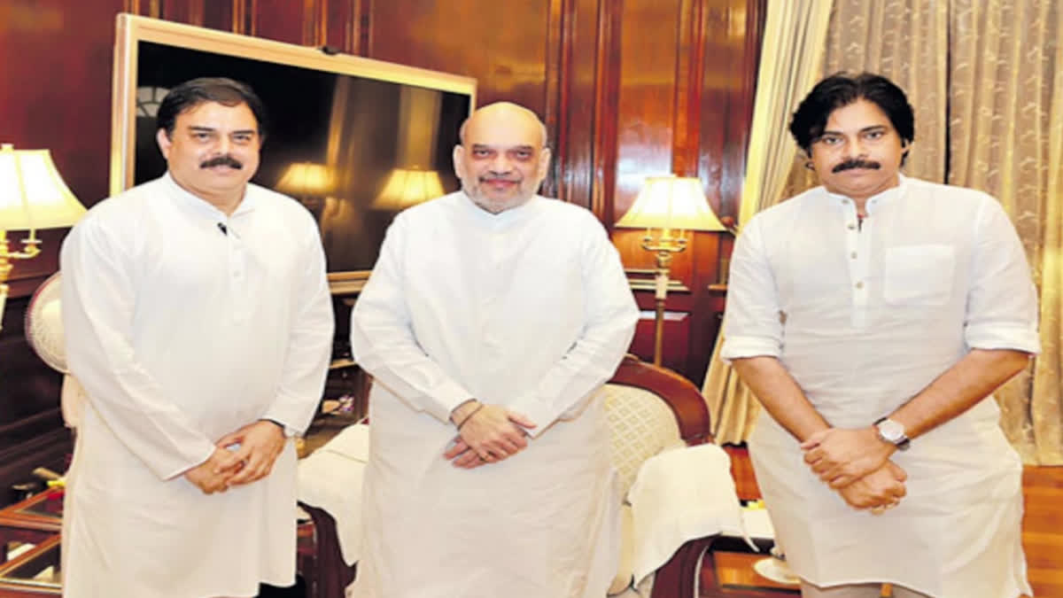 Pawan Kalyan Met Amit Shah