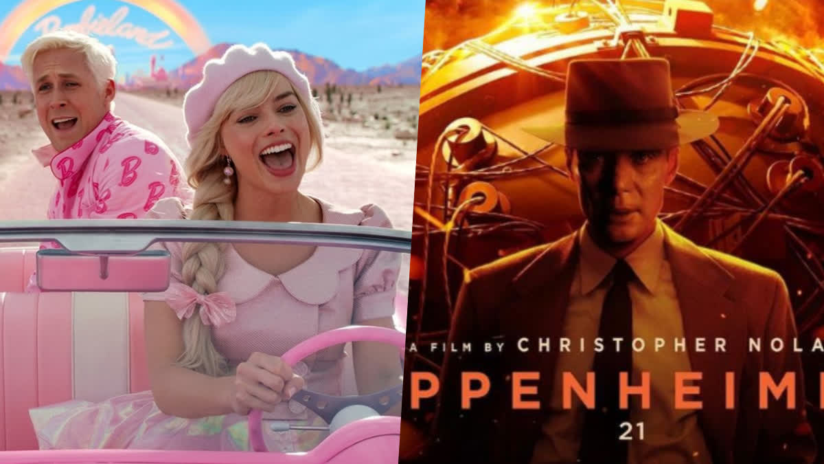 Oppenheimer Barbie  Oppenheimer and Barbie  Big Hollywood films coming to Indian box office  Hollywood releases  ഓപ്പൺഹൈമർ  ബാർബി  Oppenheimer  Barbie  ക്രിസ്റ്റഫർ നോളാൻ  Christopher Nolan  Mission Impossible Dead Reckoning Part One  Mission Impossible  ഗ്രേറ്റ ​ഗെർ​വി​ഗ്  Greta Gerwig  ഹോളിവുഡ്  ഹോളിവുഡ് ചിത്രങ്ങൾ  Hollywood movies