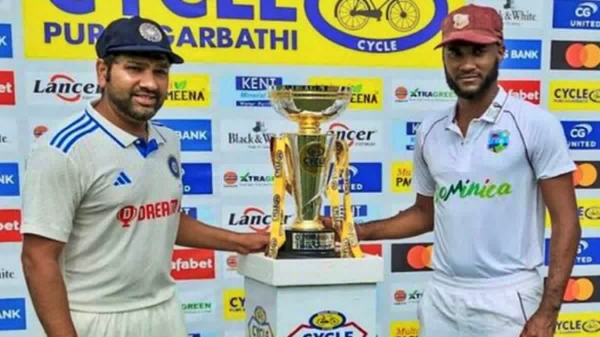 India vs West Indies preview  Ajinkya Rahane  India vs West Indies Test match analysis  India Test cricket updates  West Indies vs India 100 Test  ಉಭಯ ತಂಡಗಳ ನಡುವಿನ 100ನೇ ಟೆಸ್ಟ್  ರಹಾನೆ ಮೇಲೆ ಎಲ್ಲರ ಕಣ್ಣು  ಭಾರತ ತಂಡ ಸರಣಿ  ಟೀಂ ಇಂಡಿಯಾ ಮೇಲುಗೈ  ಭಾರತ ಮತ್ತು ವೆಸ್ಟ್​ ಇಂಡೀಸ್​ ನಡುವಿನ ಪಂದ್ಯ  ಡೊಮಿನಿಕಾದಲ್ಲಿ ನಡೆದ ಮೊದಲ ಪಂದ್ಯ  18 ತಿಂಗಳುಗಳಲ್ಲಿ ತಮ್ಮ ಮೊದಲ ಟೆಸ್ಟ್