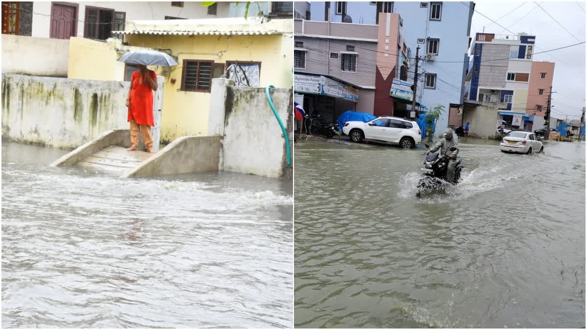 Flood situation in Maharashtra and Telangana