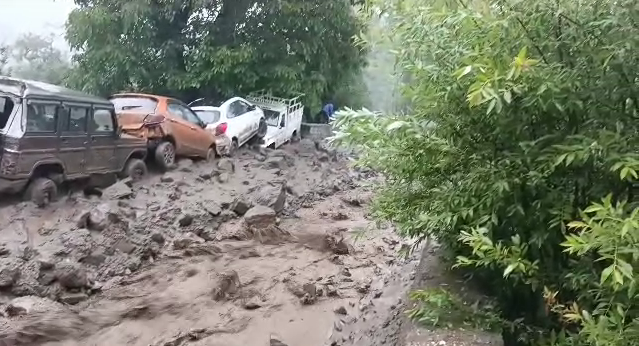 Cloud Burst In Kinnaur