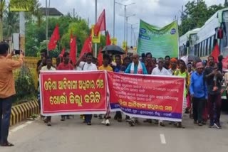 Odisha Tribal Communities protest