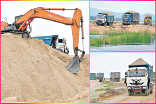 illegal sand mining