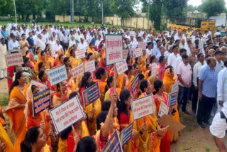protest against Jain monk in Rajasthan, demand to arrest accused by Jain samaj